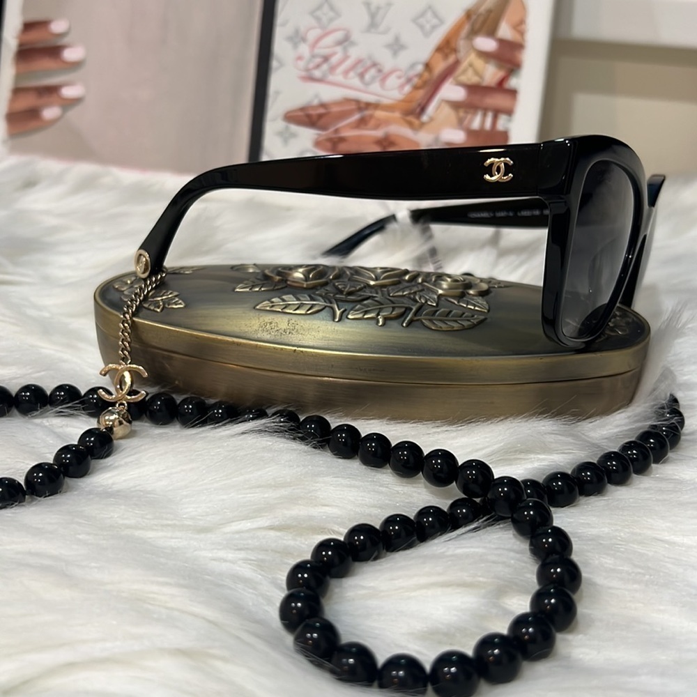 🖤CHANEL SQUARE SUNGLASSES 🖤 Sunglasses ONLY - Picture 4 of 16